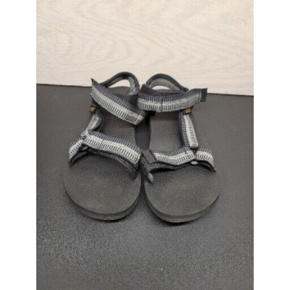 Teva Men\'s SZ 8 Original Universal Sandal 1004006 Black Adjustable Straps
